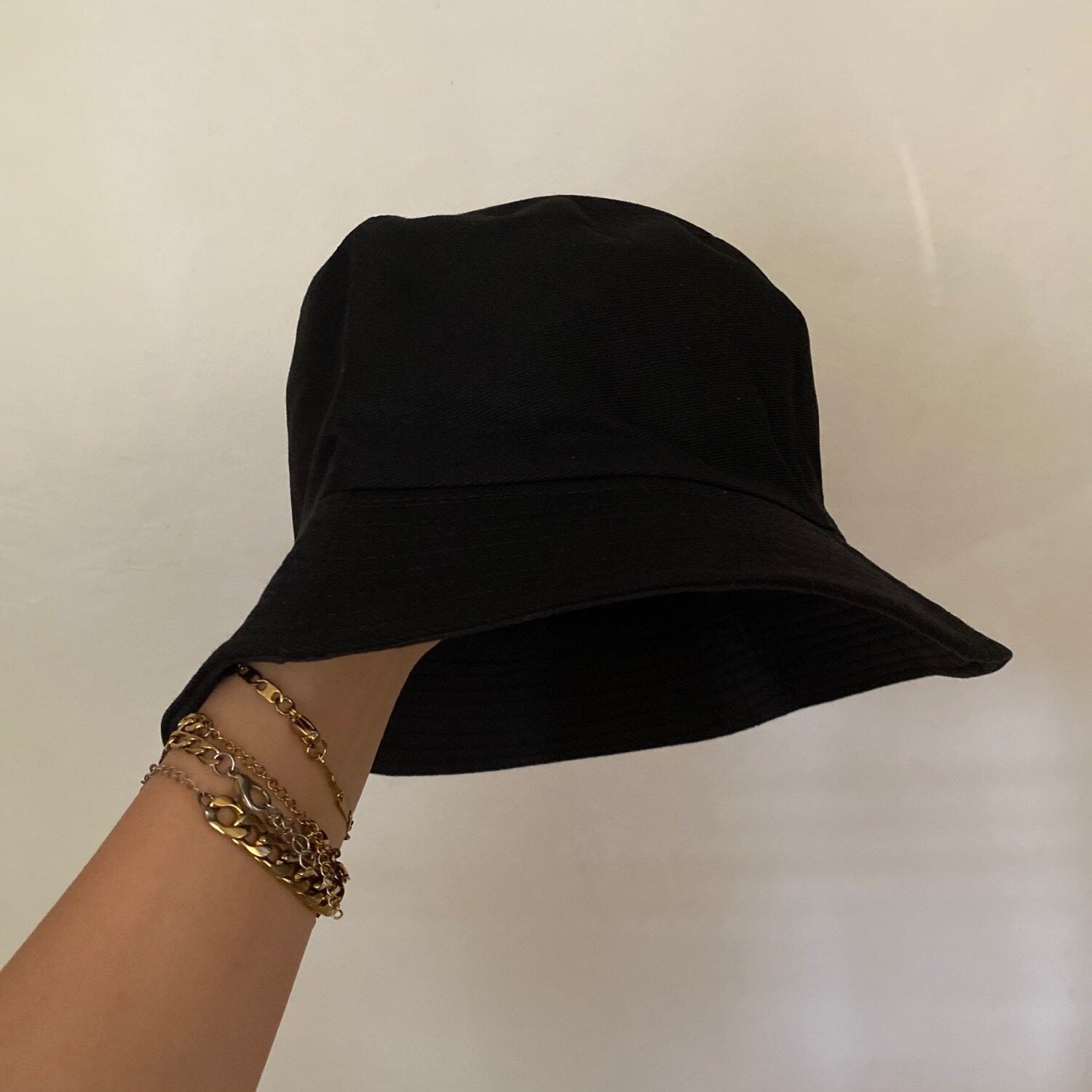 Triste Hat basic hat beige hat black hat bucket hat unisex gray black hat gray hat hat minimal style cap summer hat y2k hat