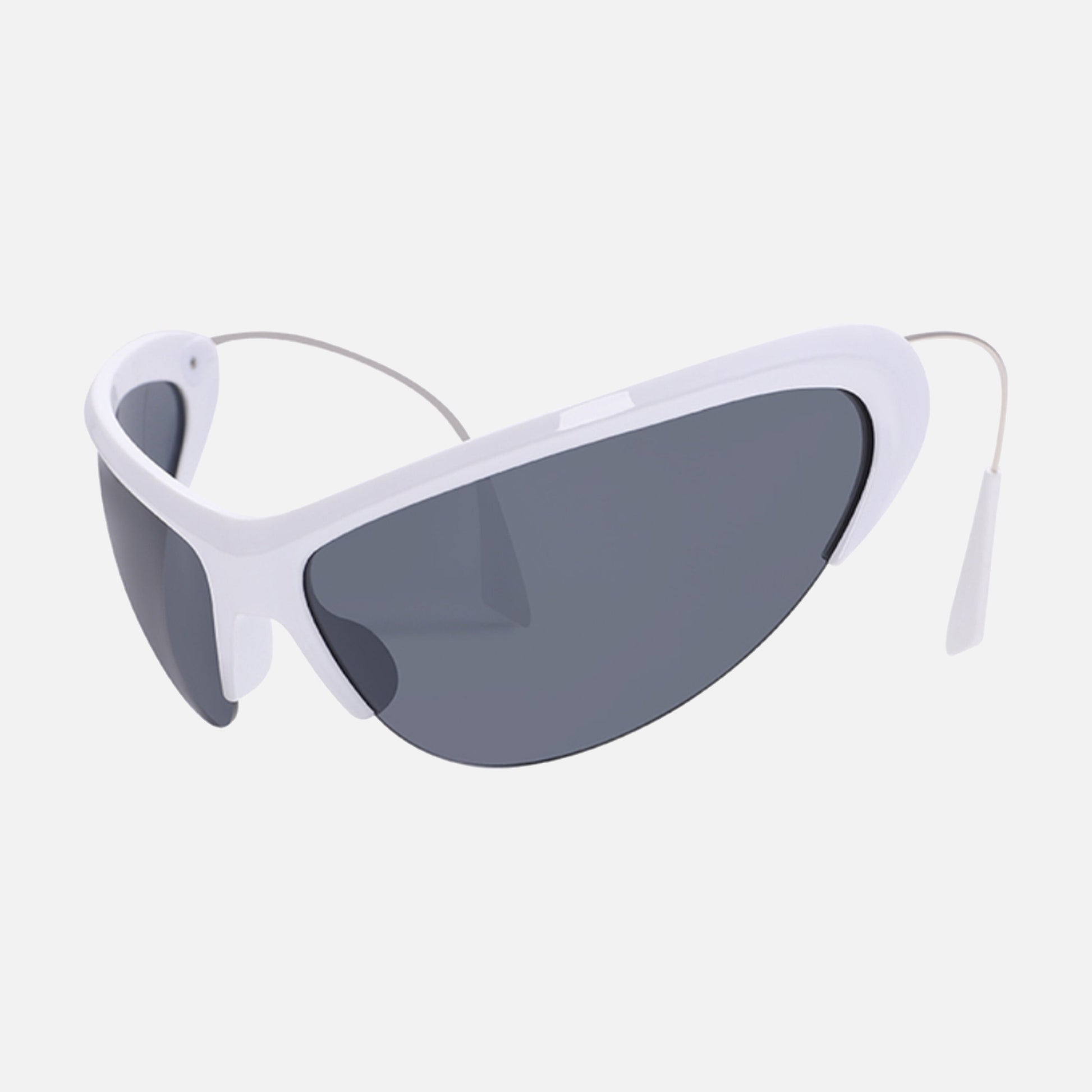 Cercler Shade White bat sunglasses y2k bella Hadid shades cyber sunglasses designer sunglasses futuristic sunglass kim k Kardashian mirror sunglasses oversized sunglasses shield sunglasses sport sunglasses unisex sunglasses wraparound matrix y2k sunglasses