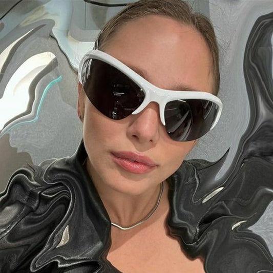 Cercler Shade bat sunglasses y2k bella Hadid shades cyber sunglasses designer sunglasses futuristic sunglass kim k Kardashian mirror sunglasses oversized sunglasses shield sunglasses sport sunglasses unisex sunglasses wraparound matrix y2k sunglasses