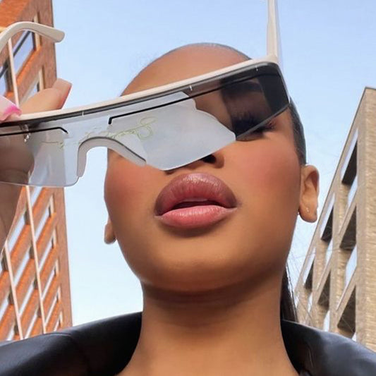 Sole Shade cyber sunglasses designer sunglasses futuristic sunglass kim k Kardashian mirror sunglasses oversized sunglasses rave glasses shield sunglasses ski sunglasses y2k sport sunglasses unisex sunglasses wraparound matrix y2k sunglasses